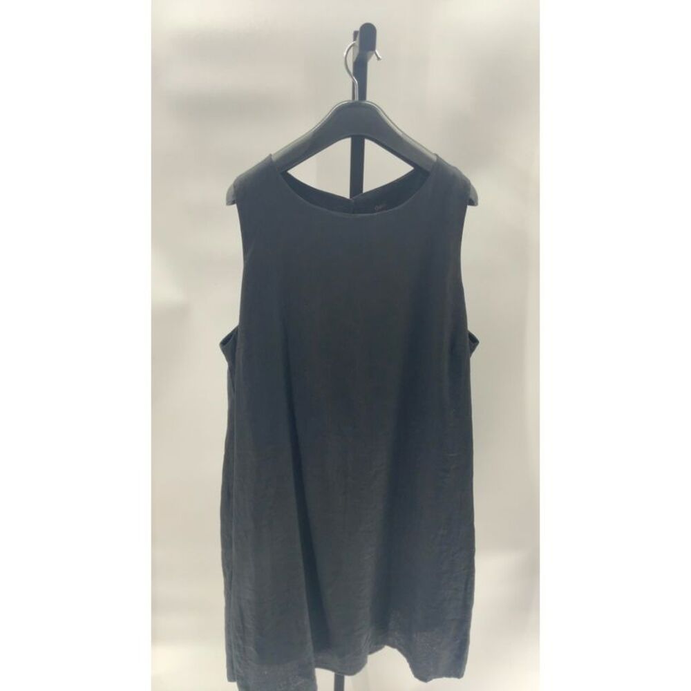 Quince Black Sleeveless Dress